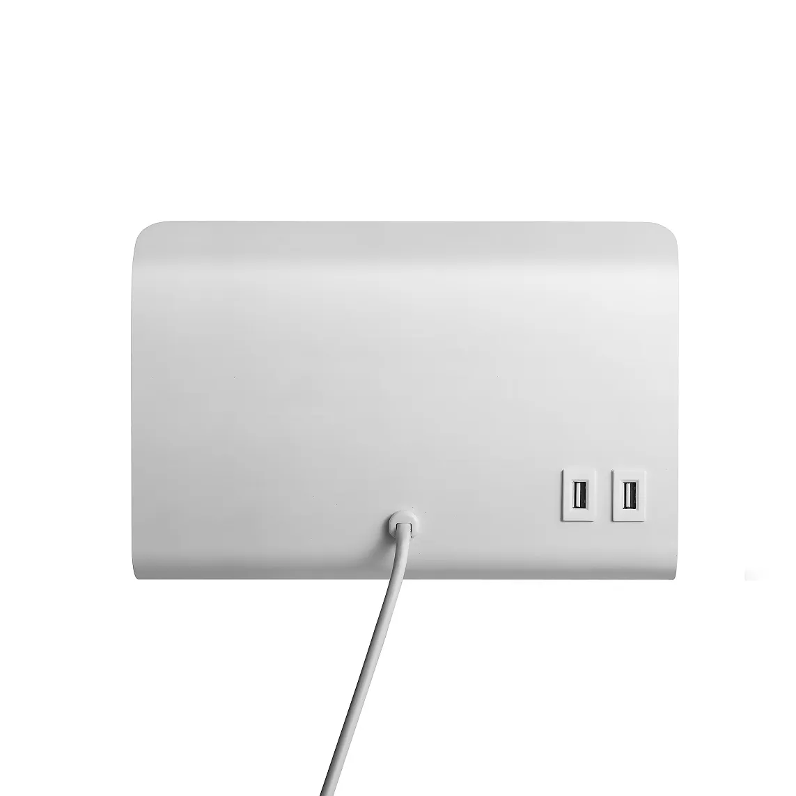 Lampa wisząca z półką z USB Natural Home Decor