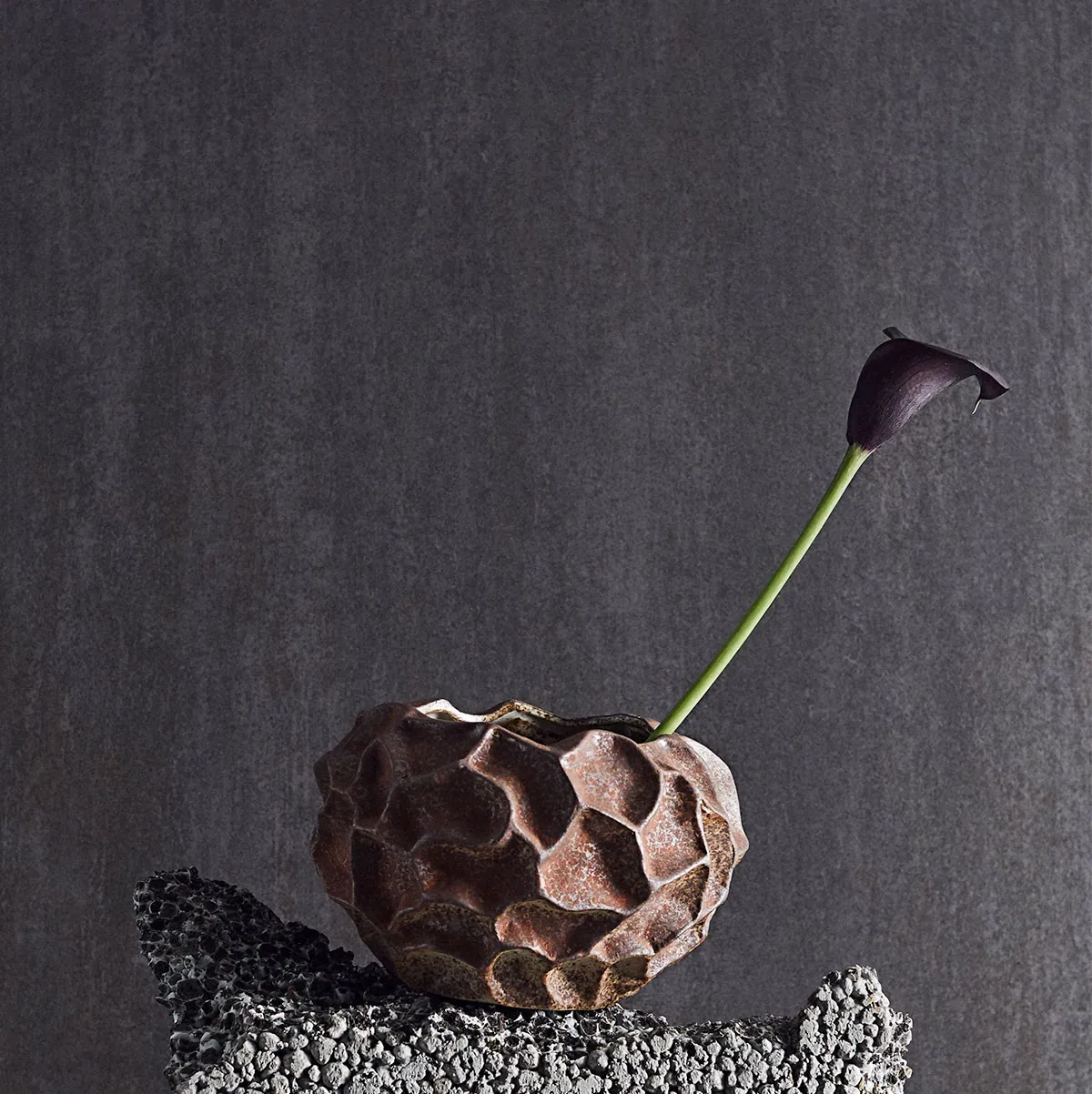 Ceramiczny wazon ozdobny Soil Muubs Natural Home Decor
