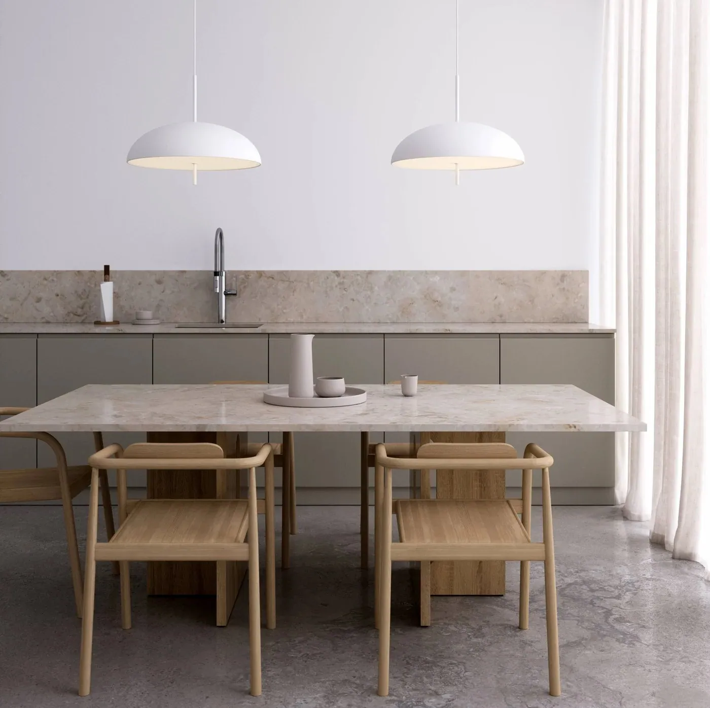 Lampa wisząca nad wyspę Versale DFTP Nordlux Natural Home Decor