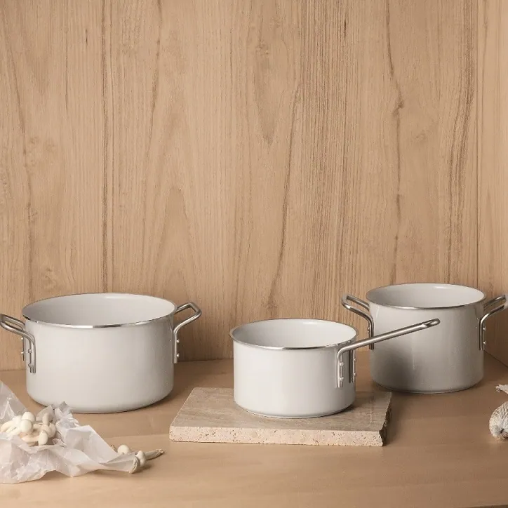 Rodel nieprzywierający z powłoką ceramiczną White Line Eva Trio - Eva Solo - Natural Home Decor