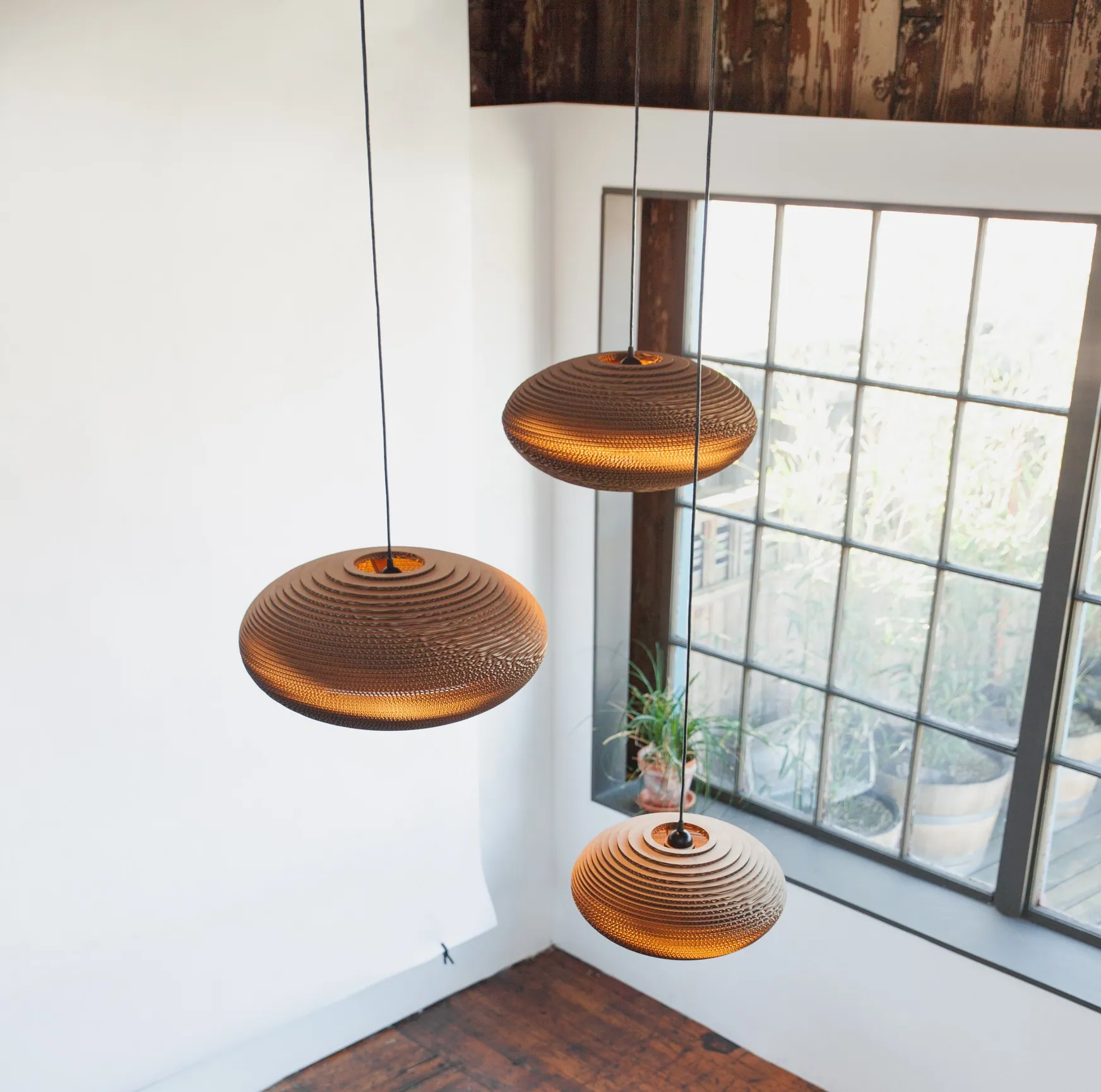 Lampy designerskie Graypants Scraplights Natural Home Decor