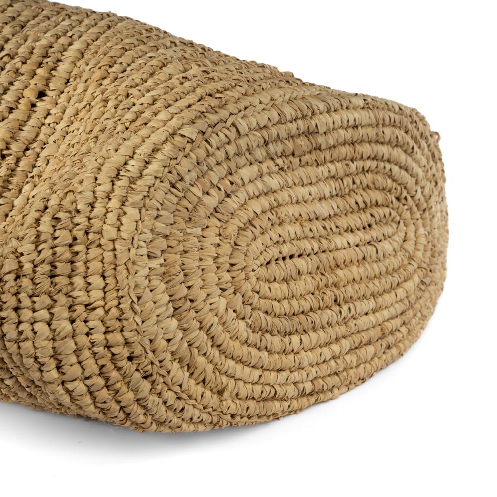 Torba pleciona torba z rafii Bazar Bizar Natural Home Decor