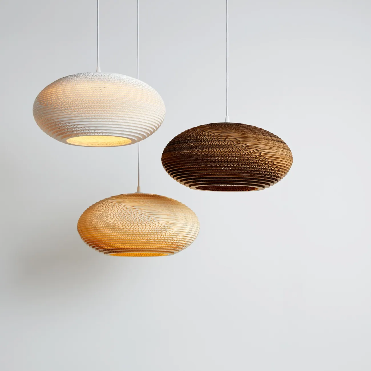 Lampy designerskie Graypants Scraplights Natural Home Decor