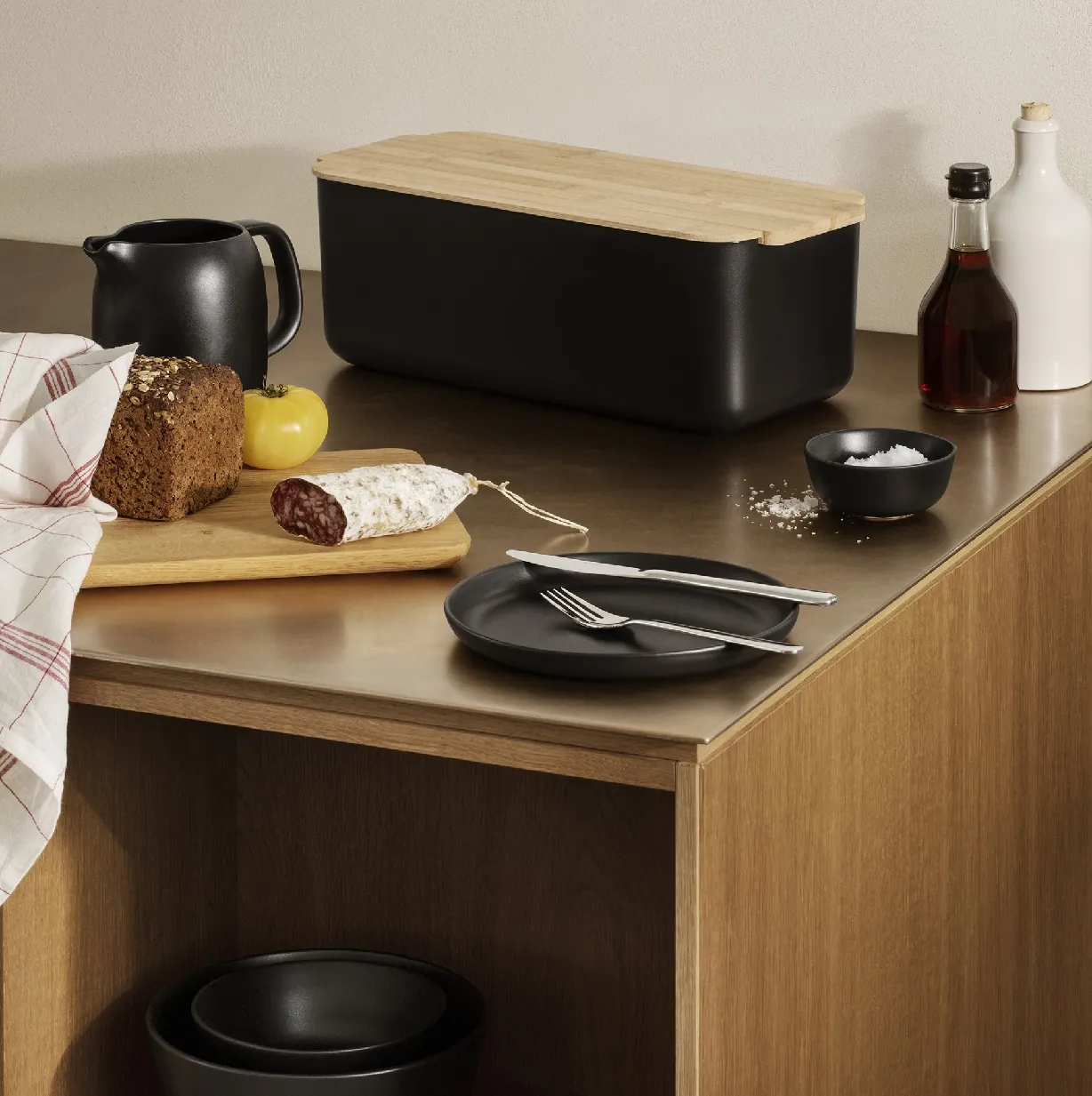 Chlebak czarny Sort Eva Solo Naturalhomedecor