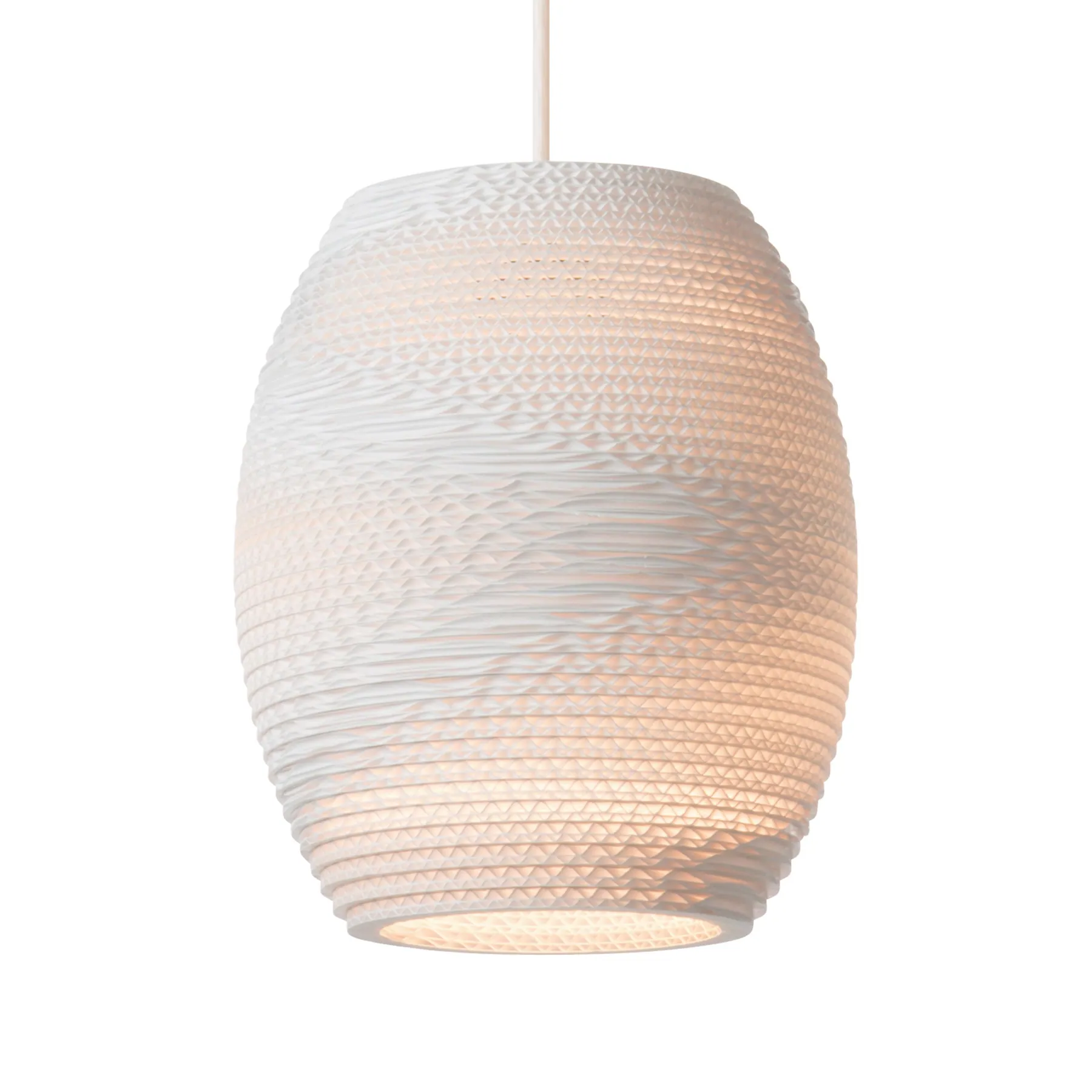 Designerska lampa wisząca Graypants Scraplights Natural Home Decor
