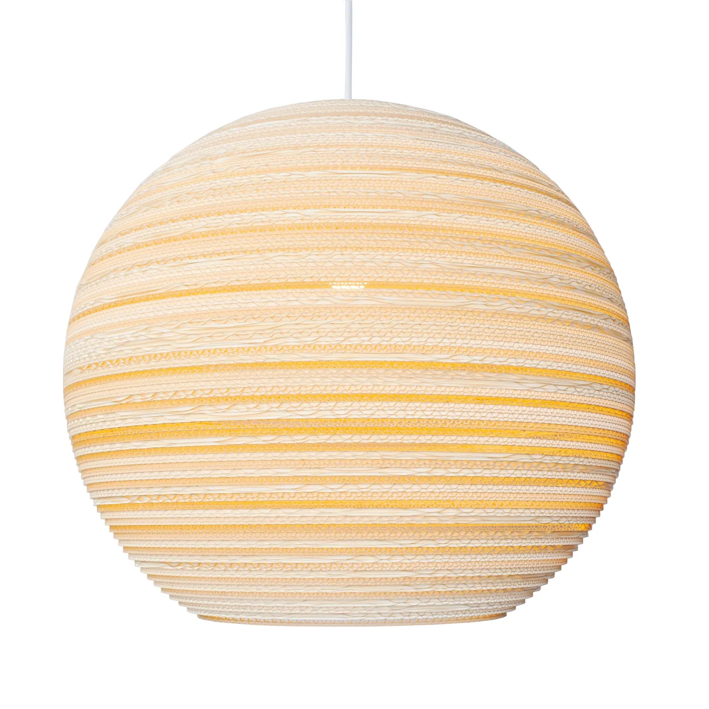 lampa kula wisząca Graypants Scraplights Blonde Home Decor