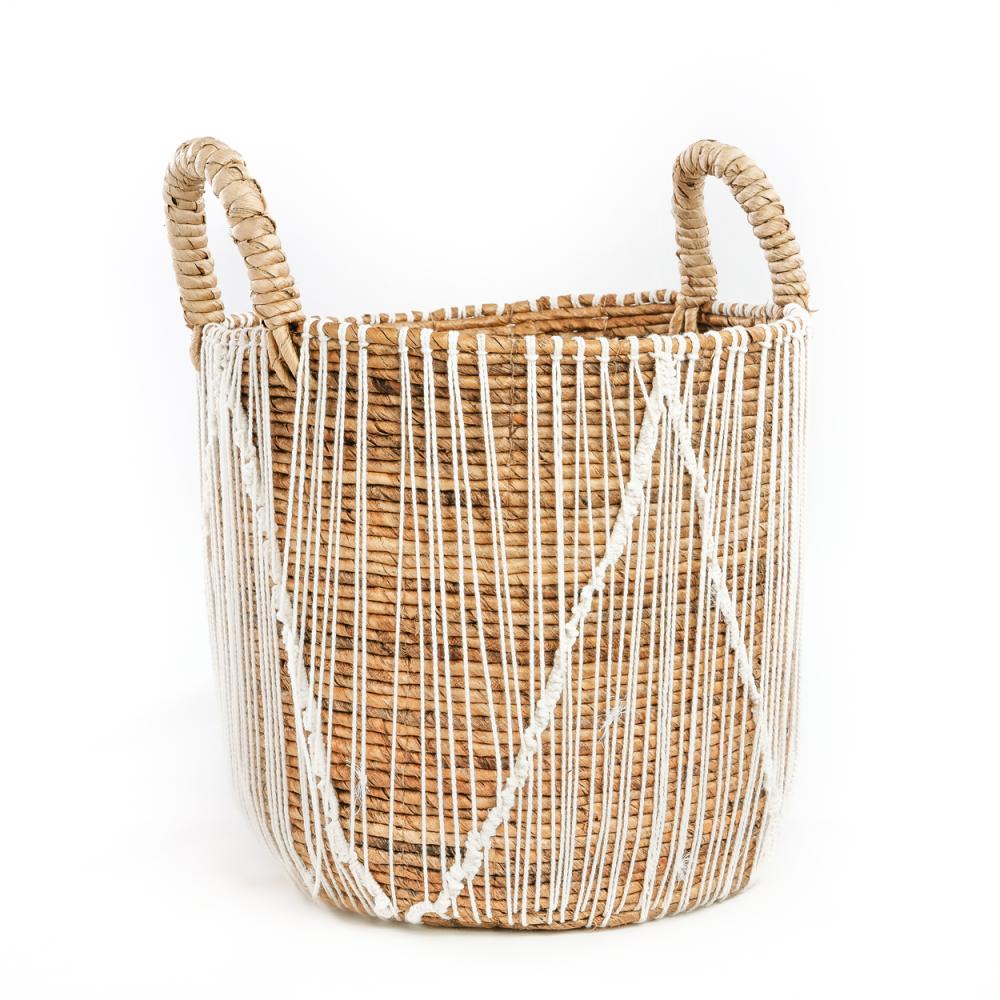 Kosz z trawy morskiej Bazar Bizar - Natural Home Decor