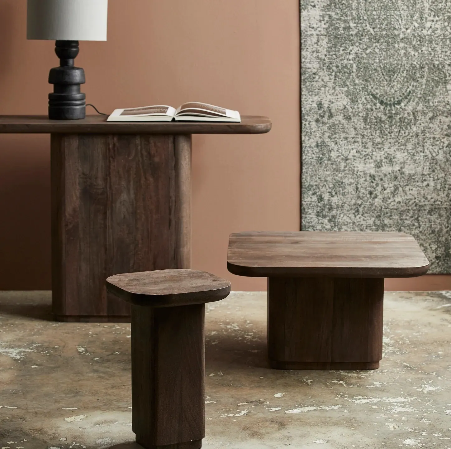 Stolik pomocniczy Toke Nordal naturalhomedecor