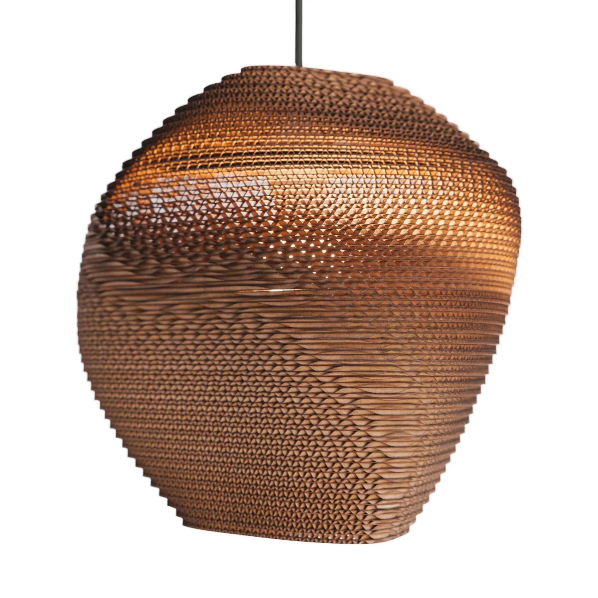 Designerska lampa sufitowa Graypants Scraplights Natural Home Decor