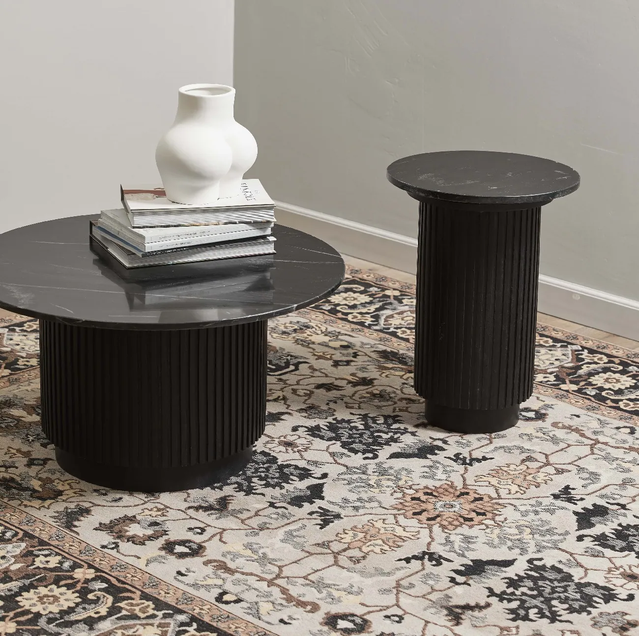 Stolik kawowy marmurowy Nordal naturalhomedecor