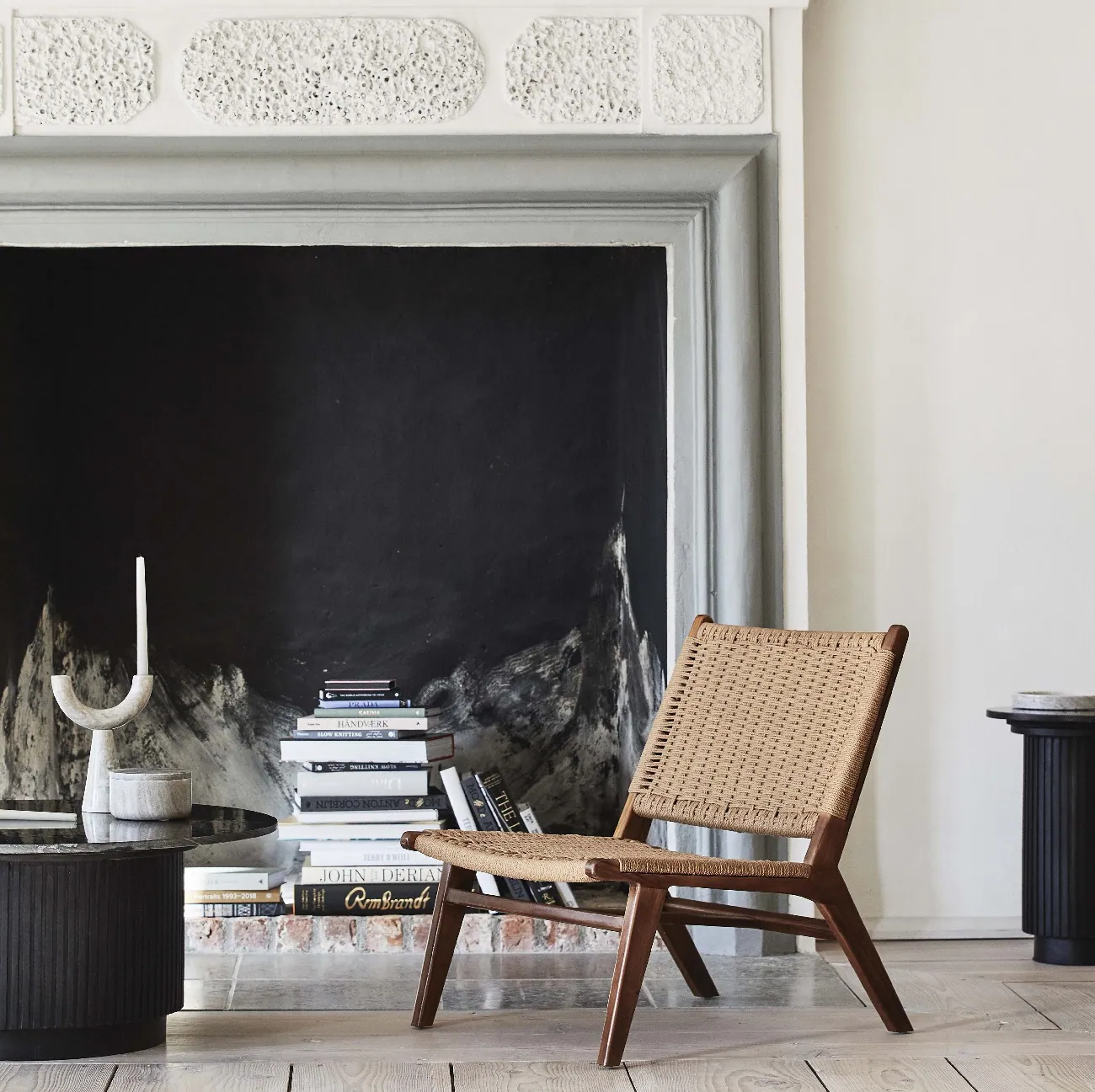 Stolik kawowy marmurowy Nordal naturalhomedecor