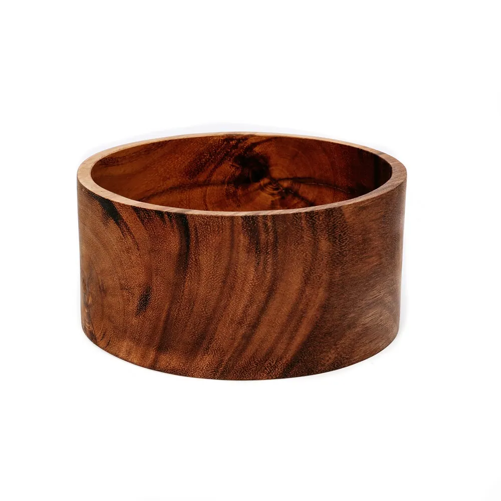 Miska na sałatkę drewniana Bazar Bizar Natural Home Decor