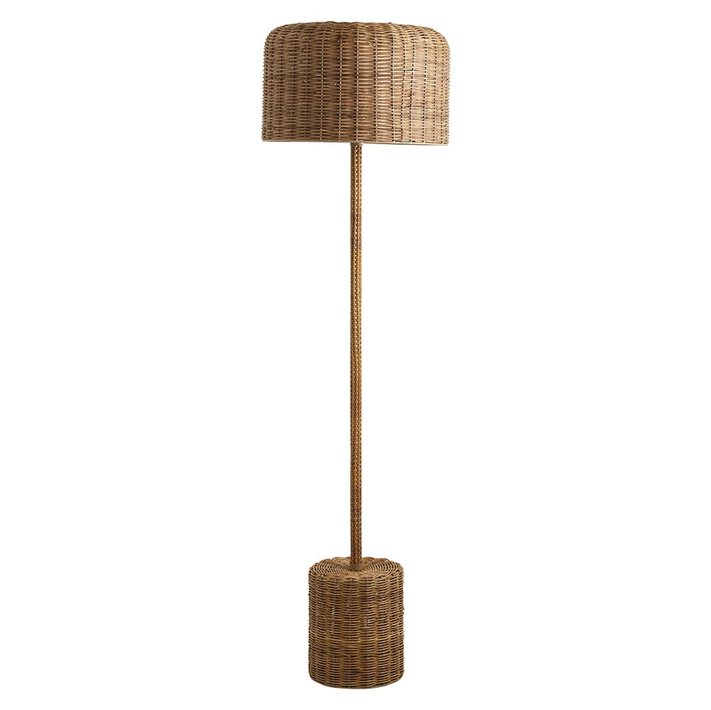 Nordal Cane lampa podłogowa lampa wiklinowa naturalhomedecor