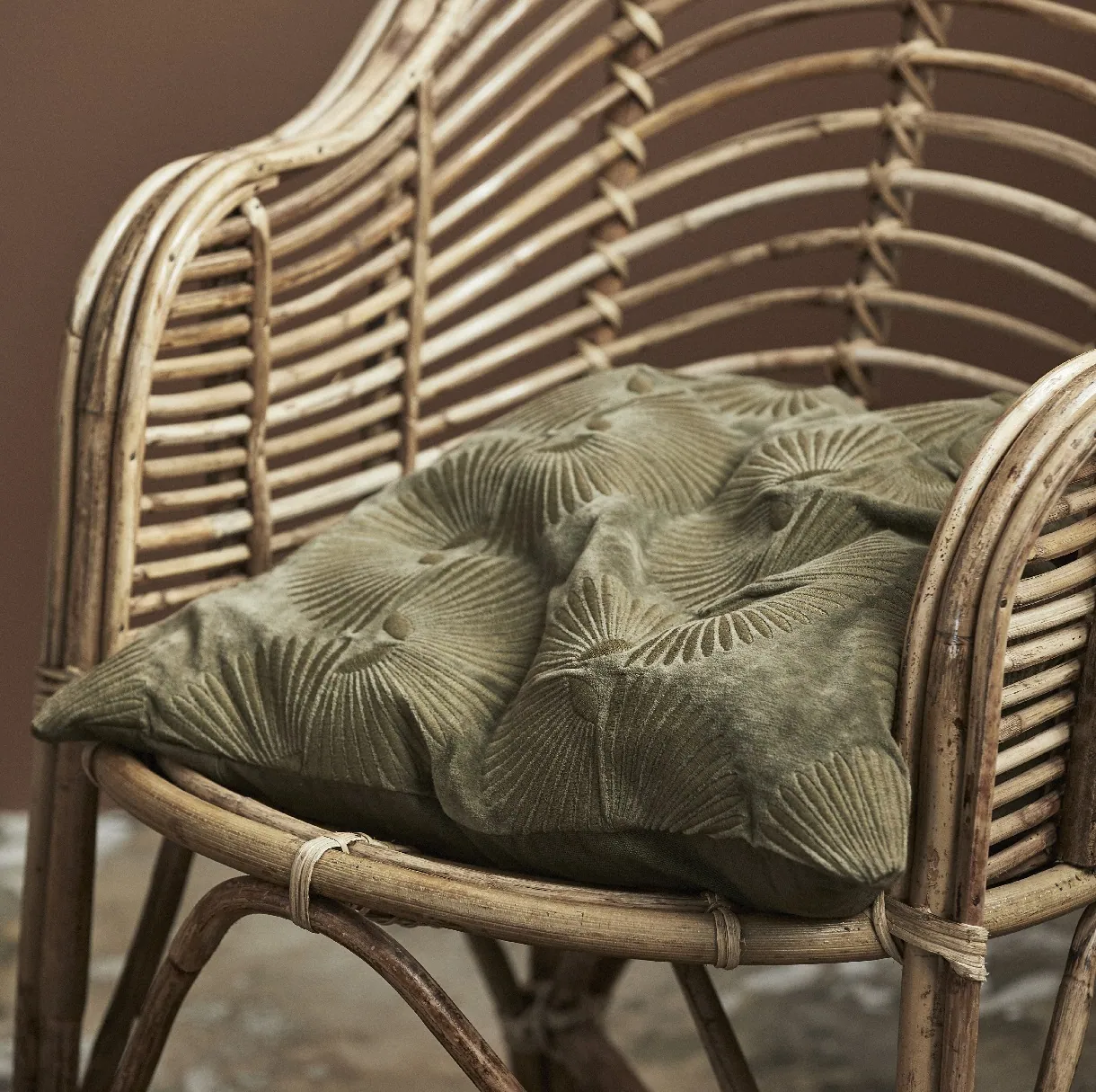 krzesło bambus Cania Nordal Natural home decor