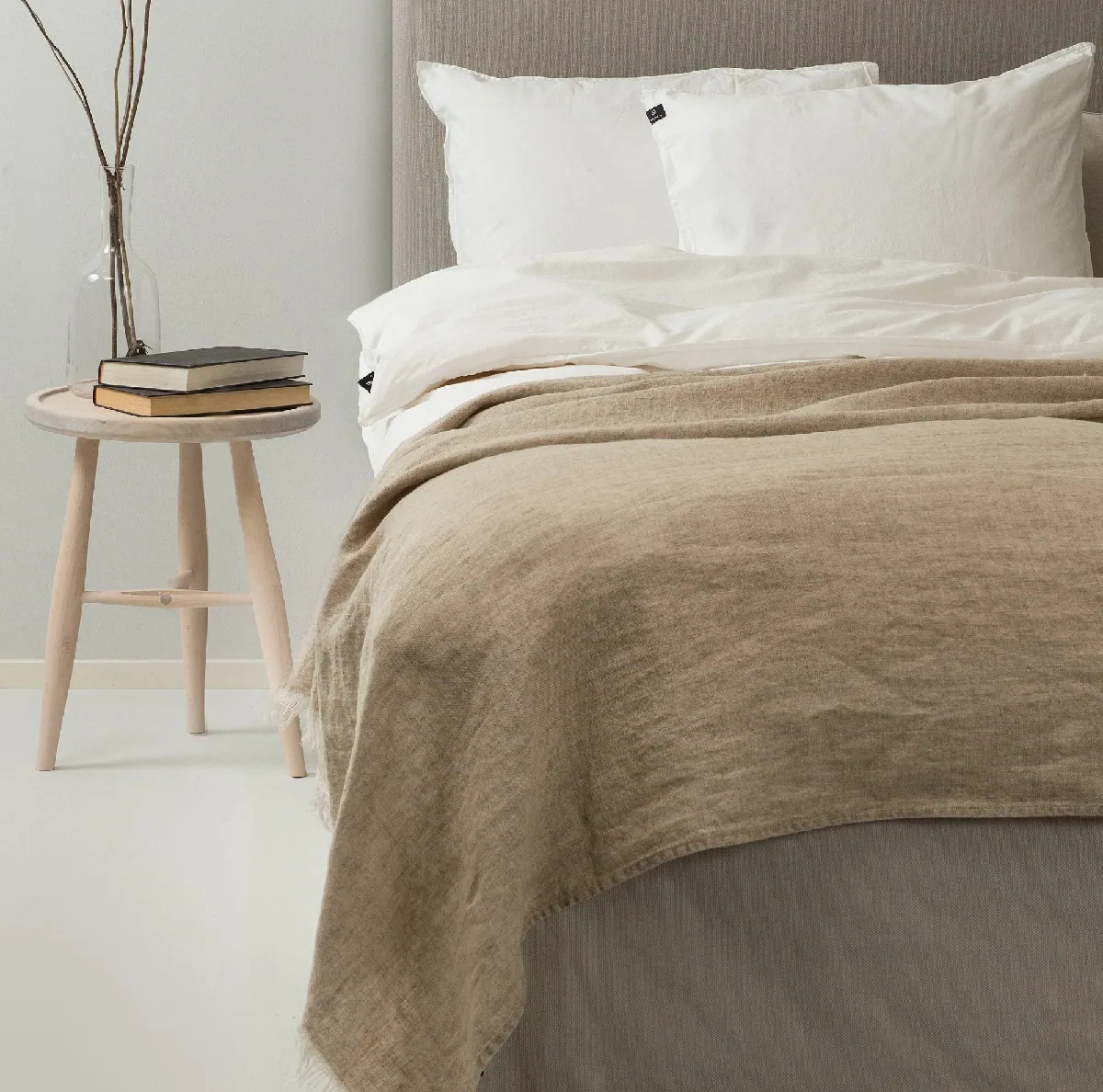 Narzuta lniana Himla Natural Home Decor