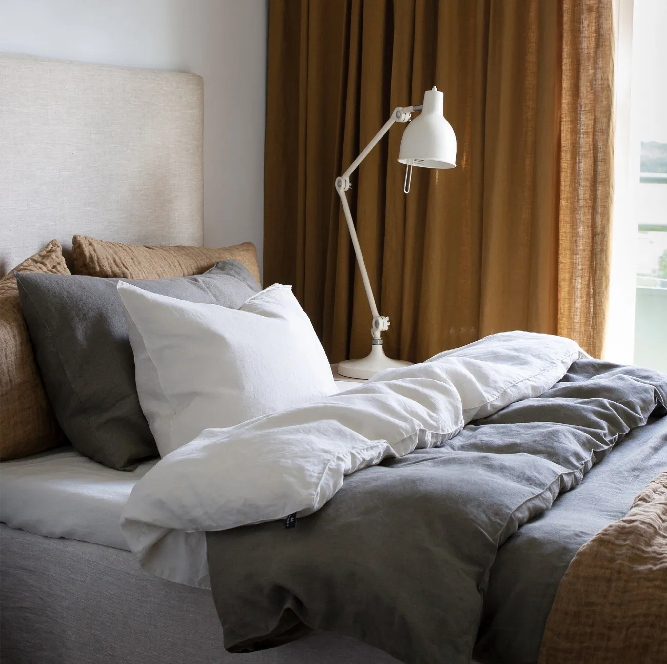 Pościel lniana pościel ekskluzwna Sunrise Himla Natural Home Decor