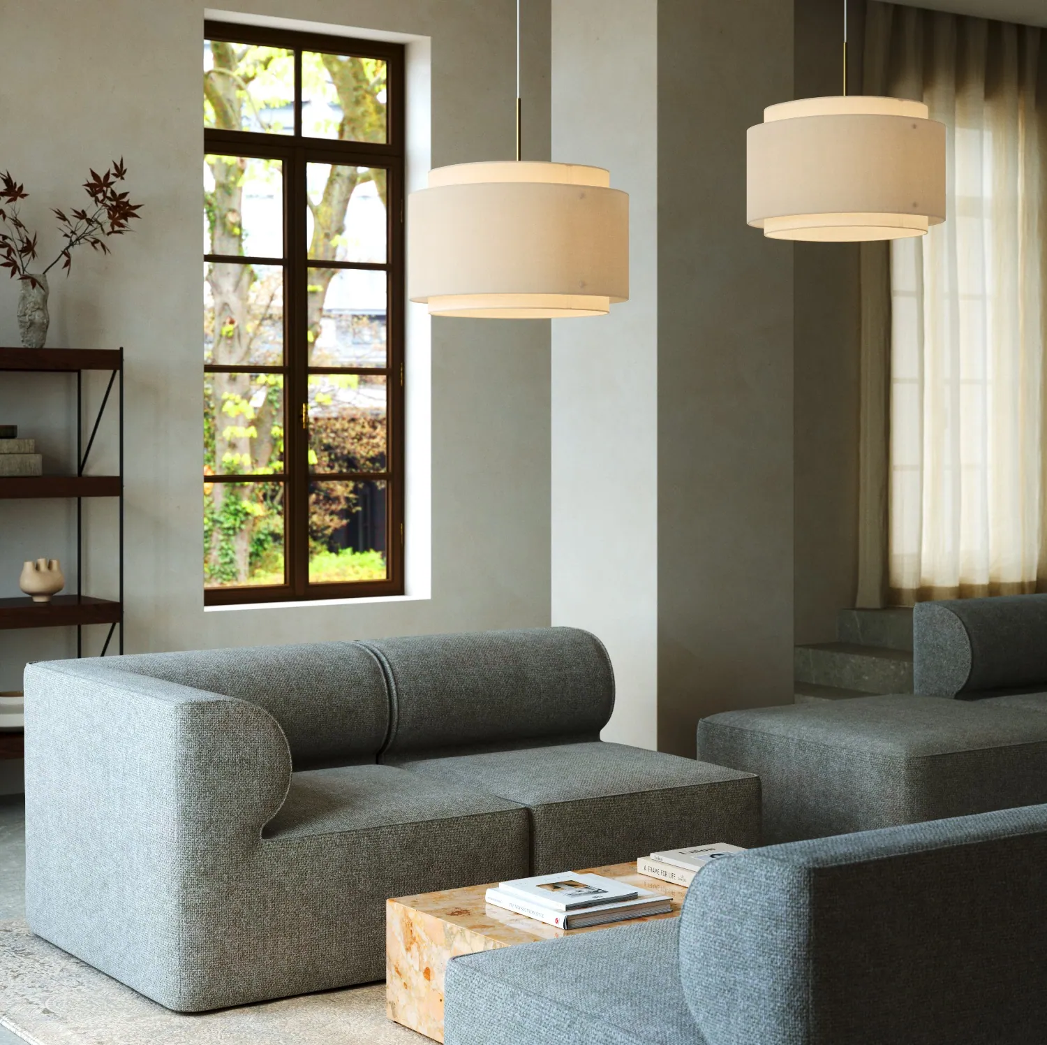 Lampy wiszące do salonu Natural Home Decor