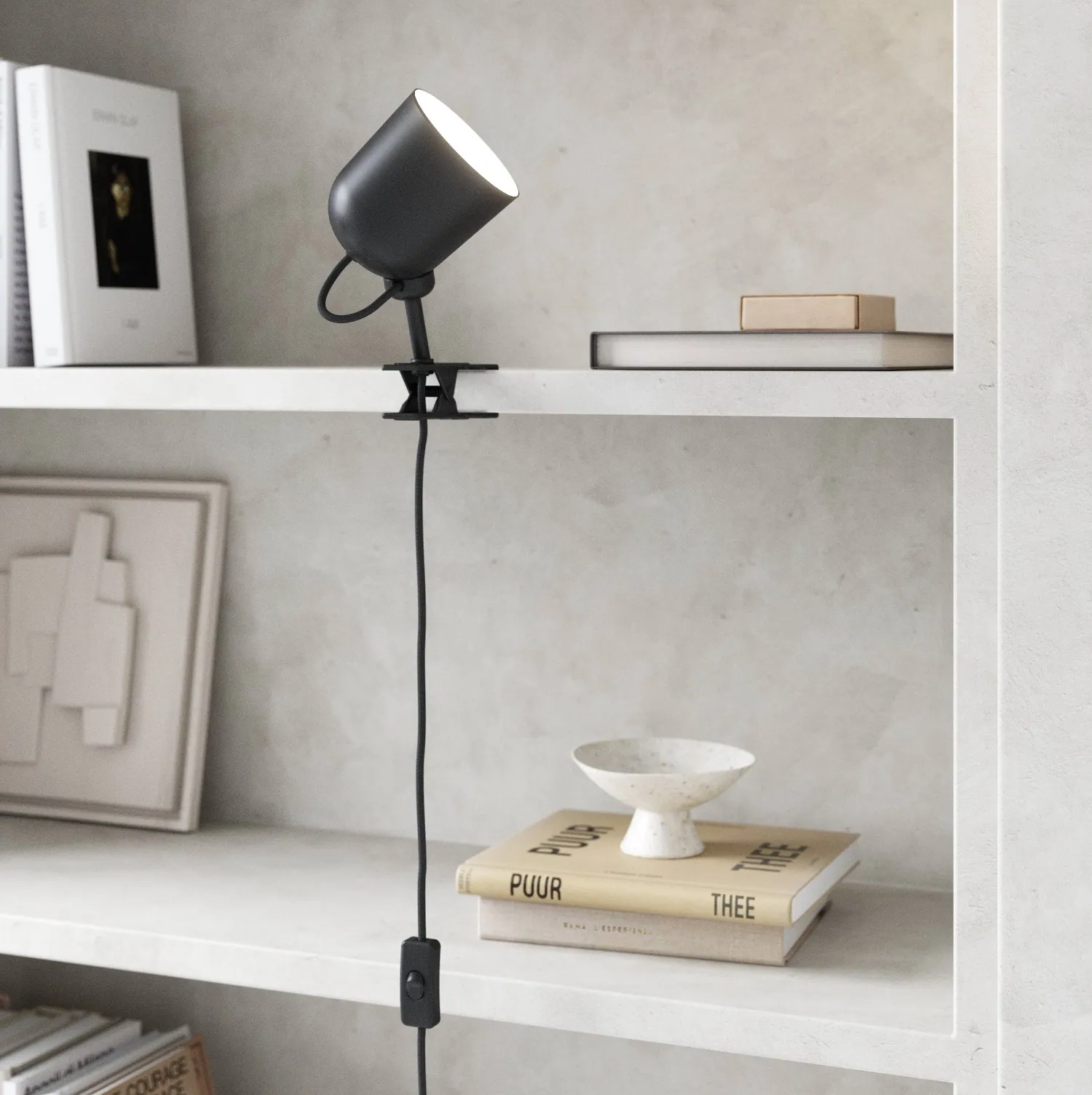 Lampka z klipsem Angle DFTP by Nordlux - naturalhomedecor
