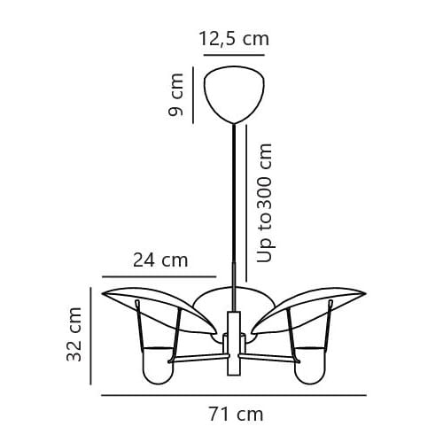 Lampa wisząca designerska Natural Home Decor