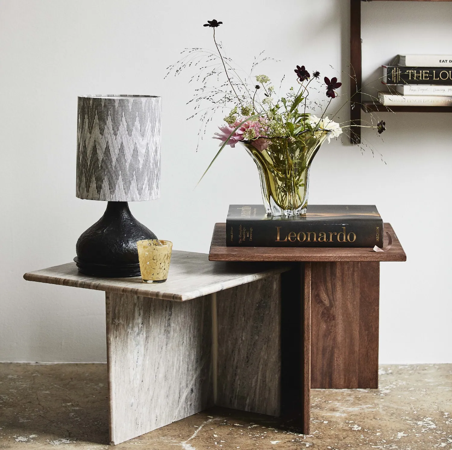 Nordal Orda Low stoliki kawowe Natural Home Decor