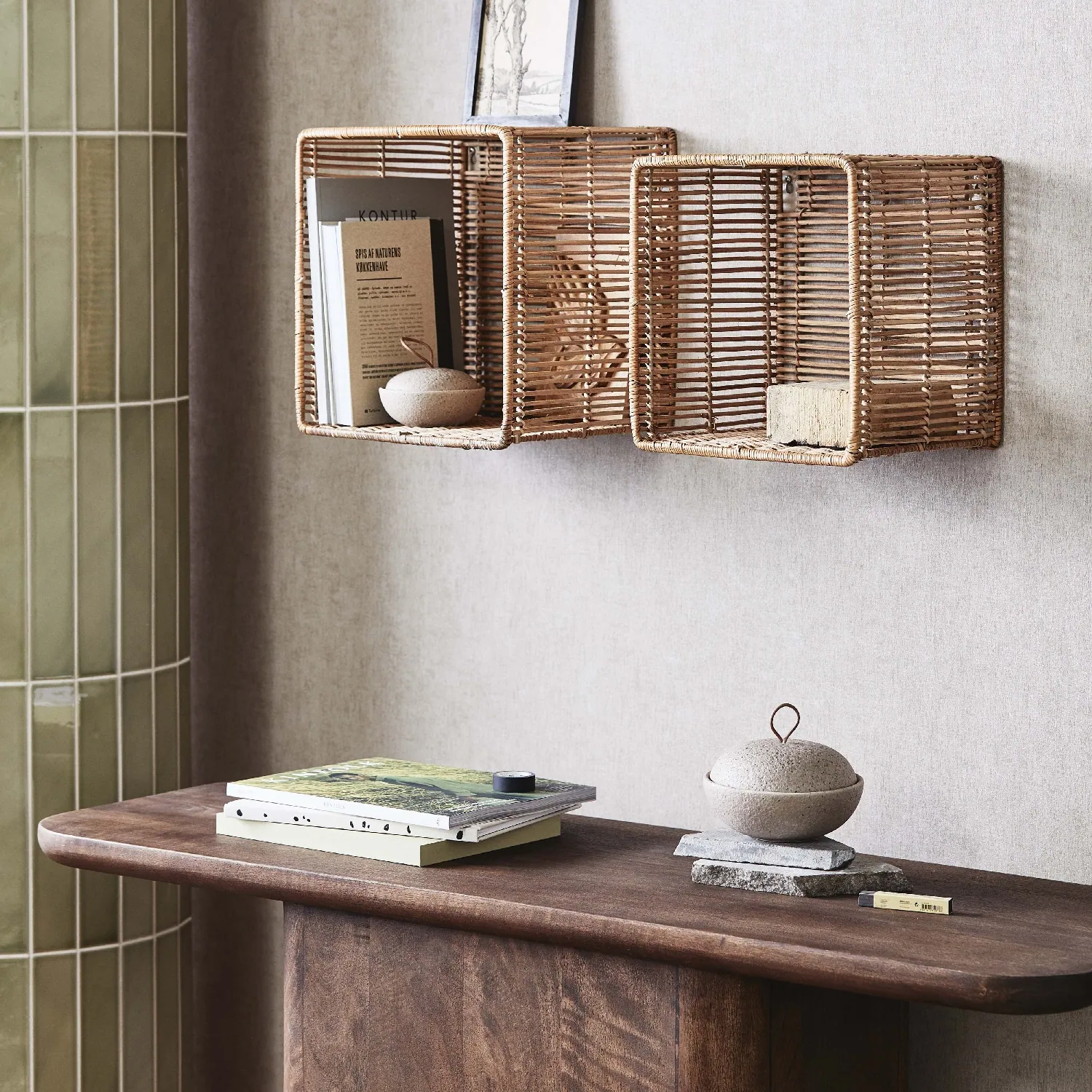 Kosze wiszące Zeya Nordal, sklep internetowy Natural Home Decor