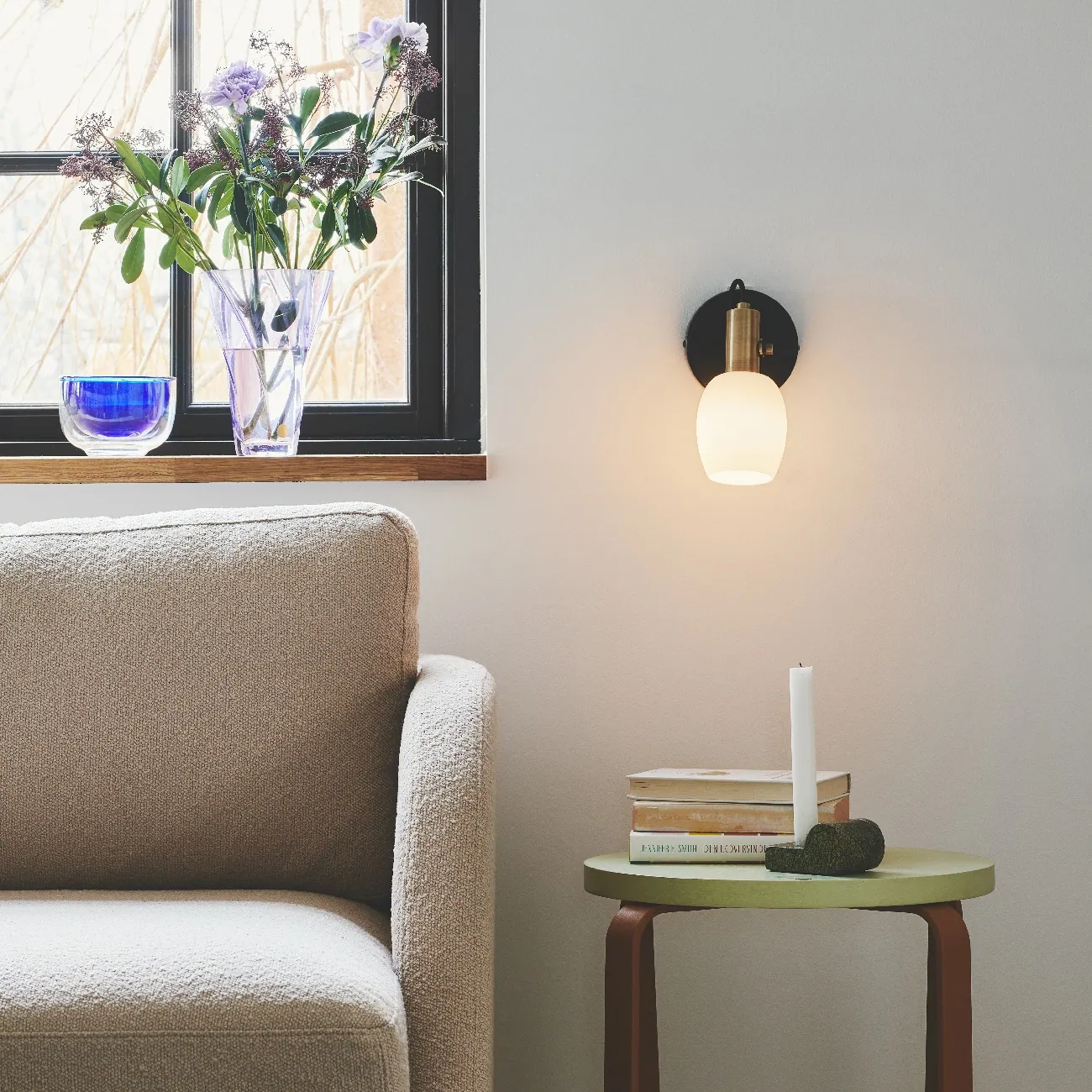 Kinkiet szklany Arild Nordlux Natural Home Decor