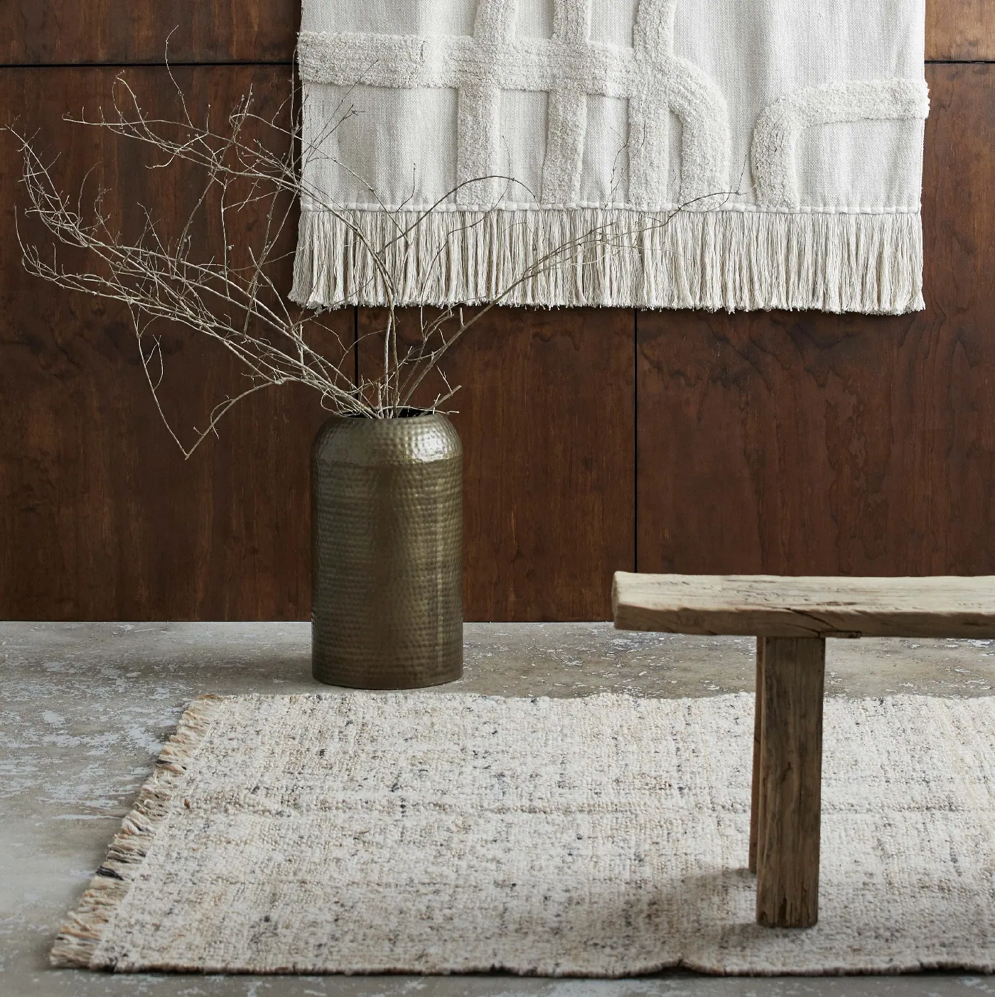Dywan z konopi Lina Nordal, sklep internetowy Natural Home Decor