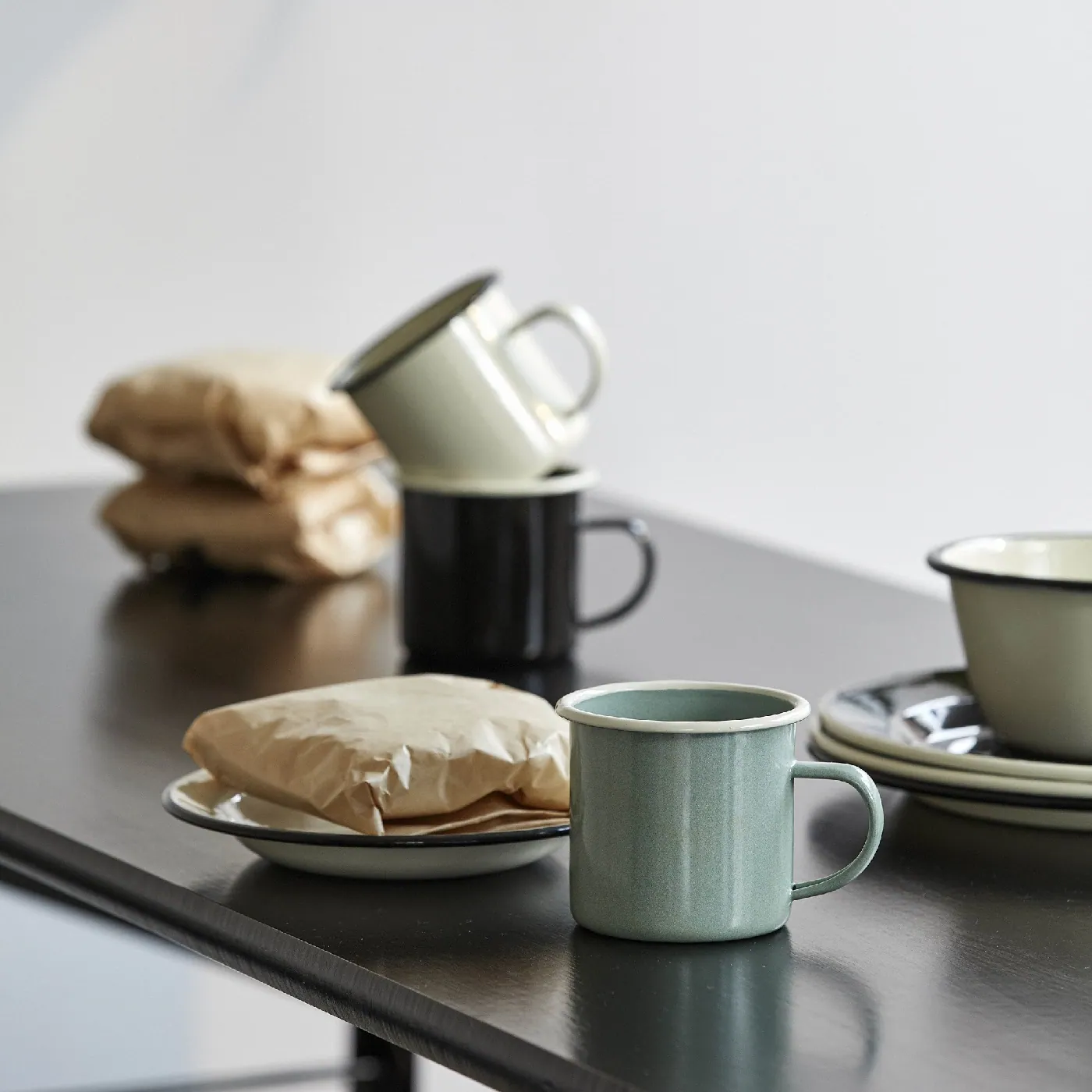 talerz emaliowany Ginger Nordal, sklep internetowy Natural Home Decor