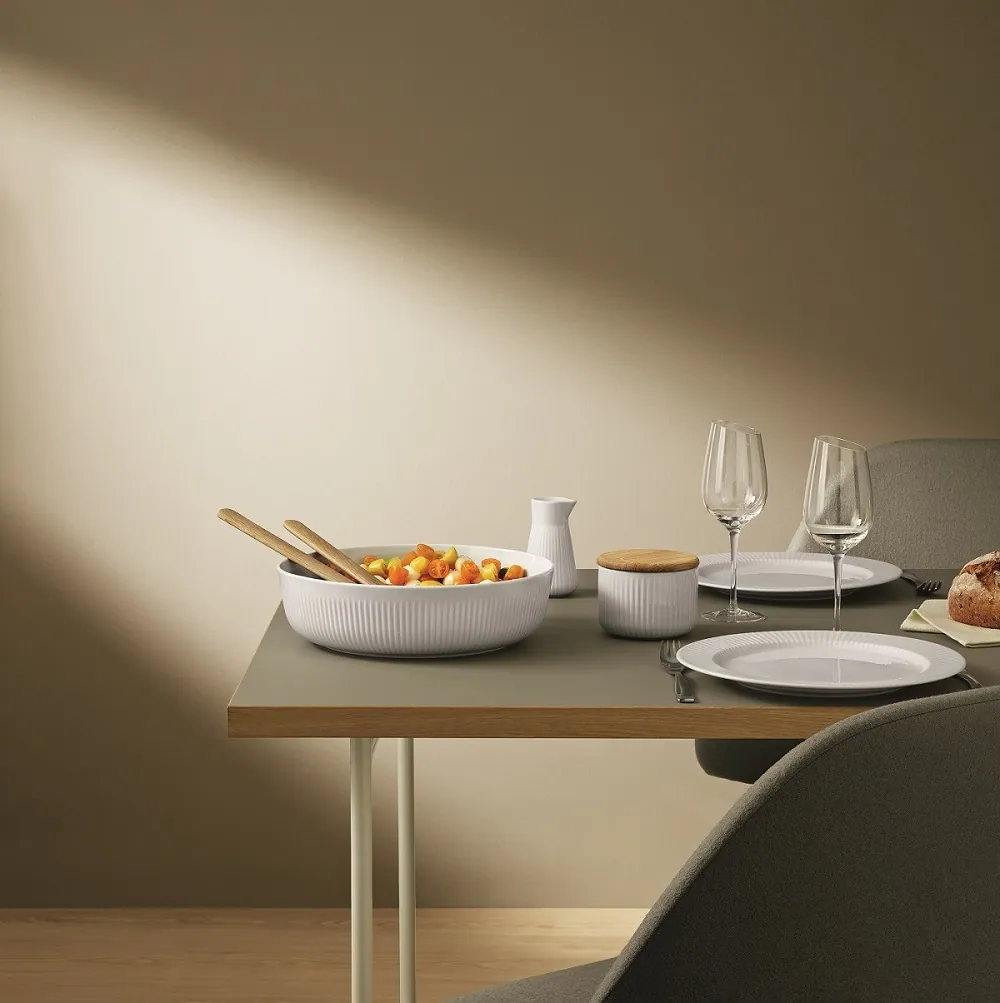 duża miska porcelanowa biała Legio Nova Eva Solo Natural Home Decor