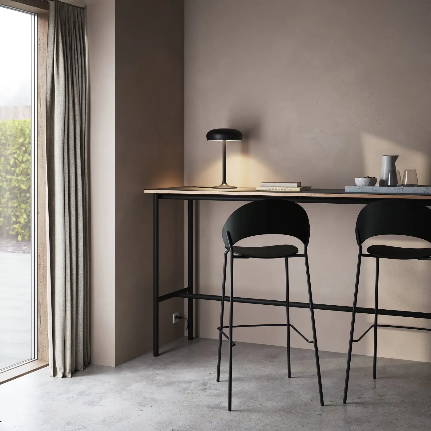 lampa stołowa ze ściemniaczem Emendo Eva Solo Natural Home Decor